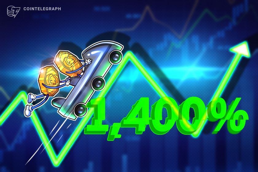 What is MYX Finance and why is it up 1,400% in seven days?