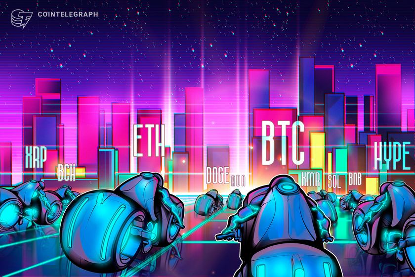 Price predictions 1/30: BTC, ETH, BNB, XRP, SOL, DOGE, ADA, BCH, HYPE, XMR