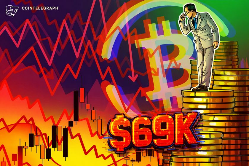 Bitcoin price erases 15 months of bull market gains with $69K comedown