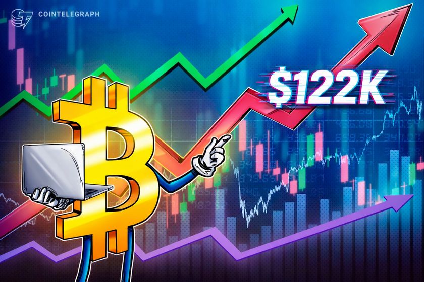 ALERTA DE PREÇO: Bitcoin pode atingir US$ 122 mil em 10 meses, aponta métrica histórica!