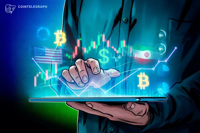 Bitcoin ignora tensões no Irã e mira US$ 74.000 após fim de semana volátil